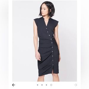 BNWT Veronica beard ruched shirt dress size 2